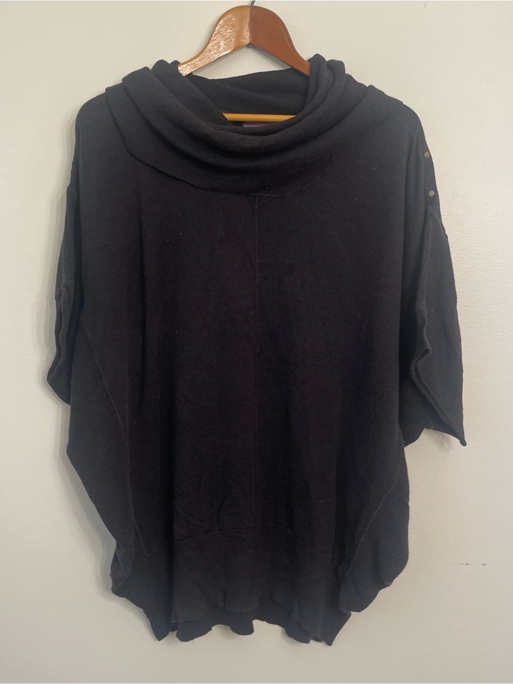 Beverly Drive Cowl Neck Cotton/Rayon Lightweight sweater top 24/26